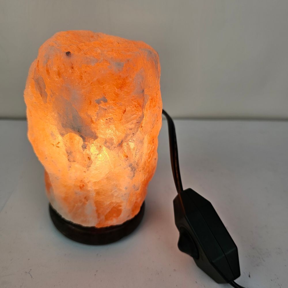 Himalayan Salt Lamp w/ Dimmer Switch Crystal‎ Relaxation Table Lamp